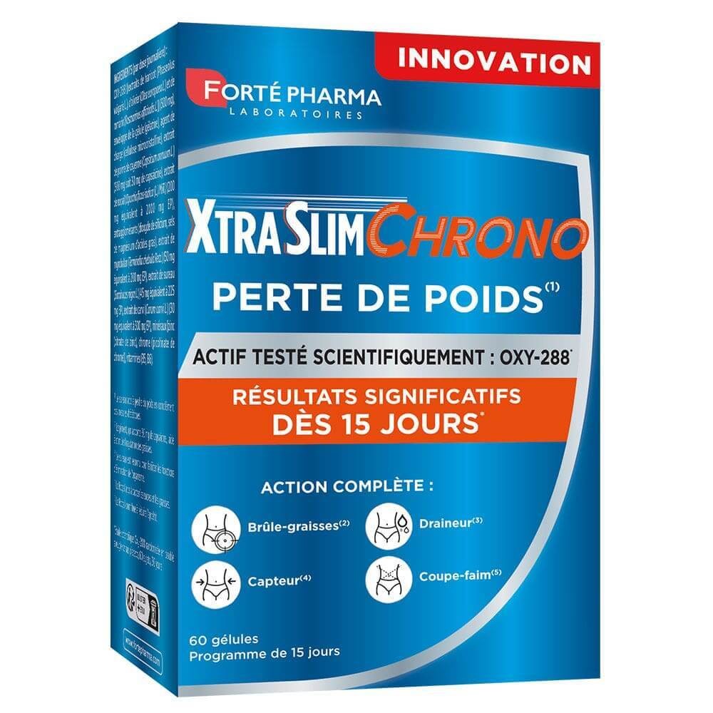 FORTE PHARMA - XtraSlim Chrono Perte de poids - 60 gélules
