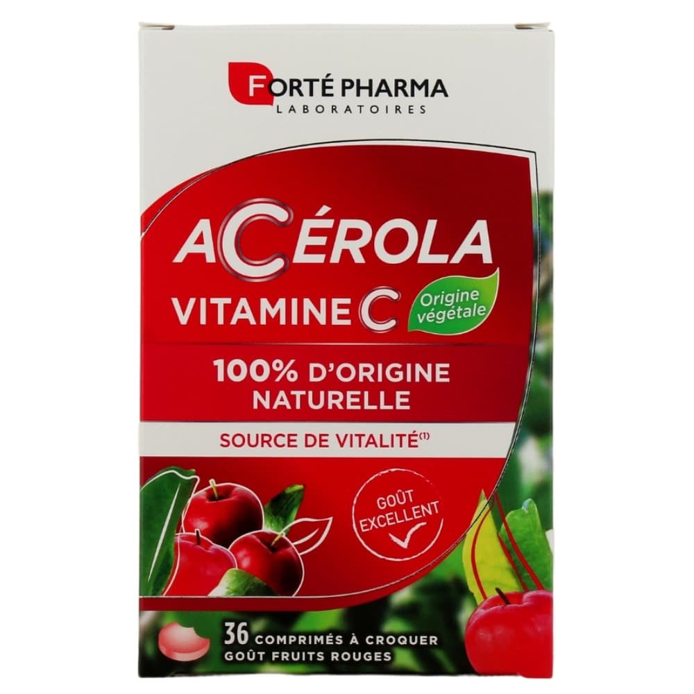 Forté Pharma Acérola Vitamine C – 36 comprimés