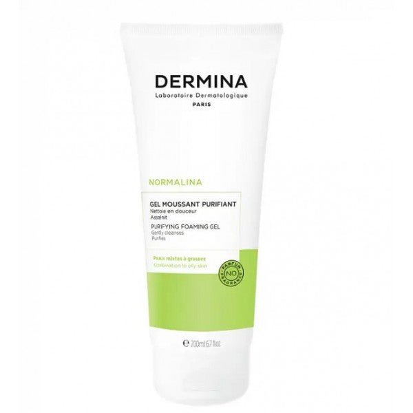 Dermina Normalina Gel Moussant Purifiant 200 ml