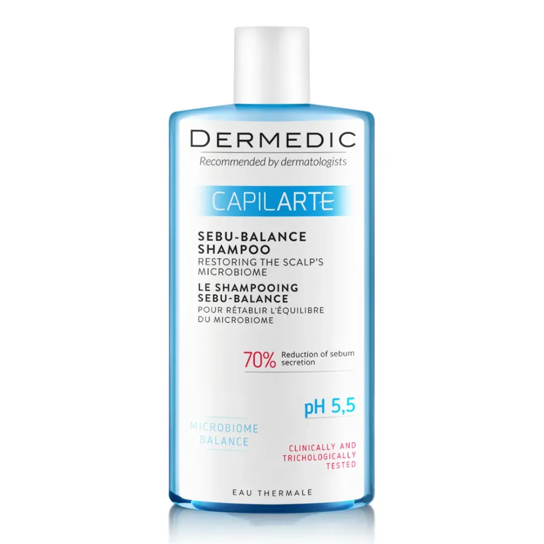 DERMEDIC – Capilarte Shampoing Sebu-Balance PH 5.5 – 300ml