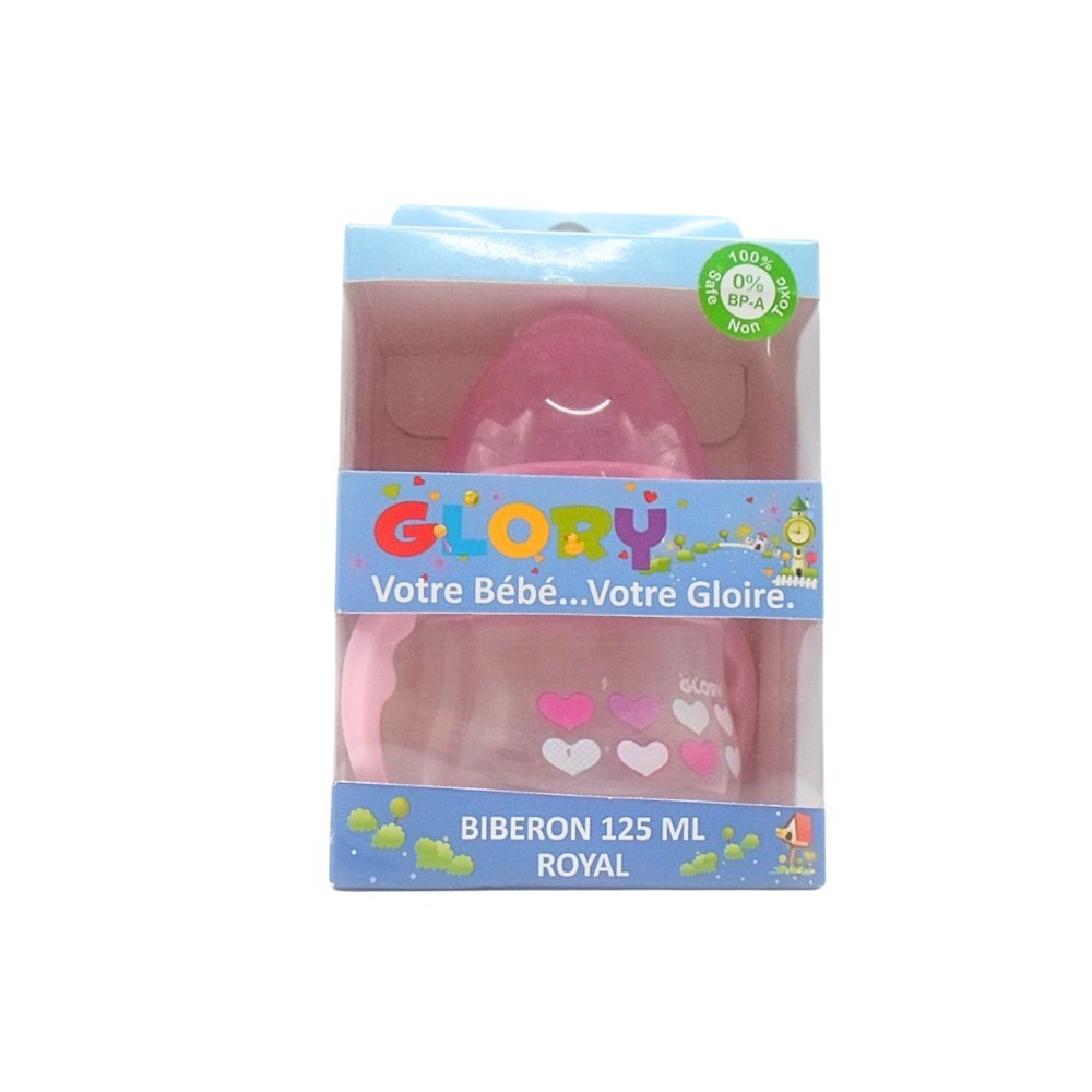 GLORY – Biberon Royal Col-Large – 125ml