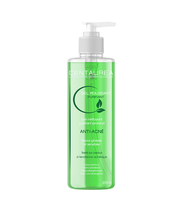 Centaurea Gel Moussant Purifiant Anti-Acne 200 ml