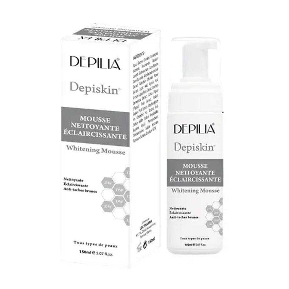 Depilia Depiskin Mousse Nettoyante Éclaircissante 150 ml