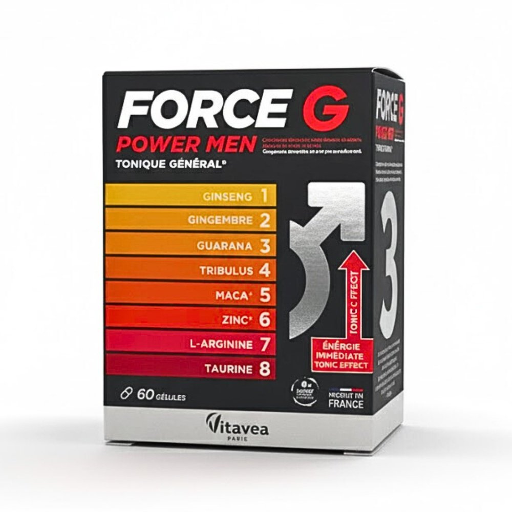 VITAVEA Force G Power Men 60 Gélules