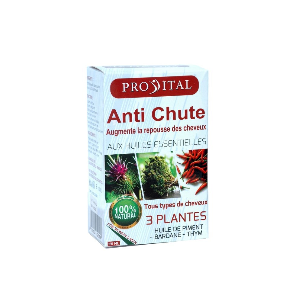 PRO VITAL – Anti-Chute a Huile de Piment Bardane-Thym – 100ml