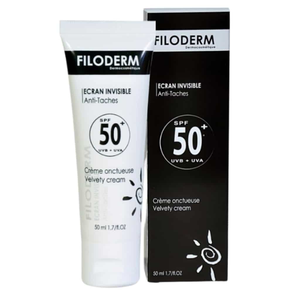 FILODERM – Ecran Invisible Anti-Taches SPF50+ – 50ml