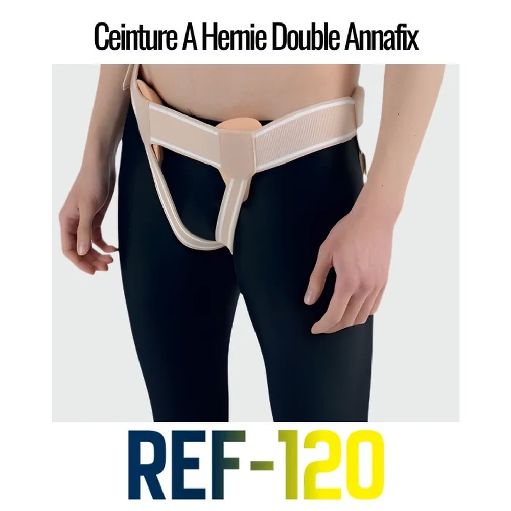 ANNAFIX – Ceinture a Hernie Double REF-120