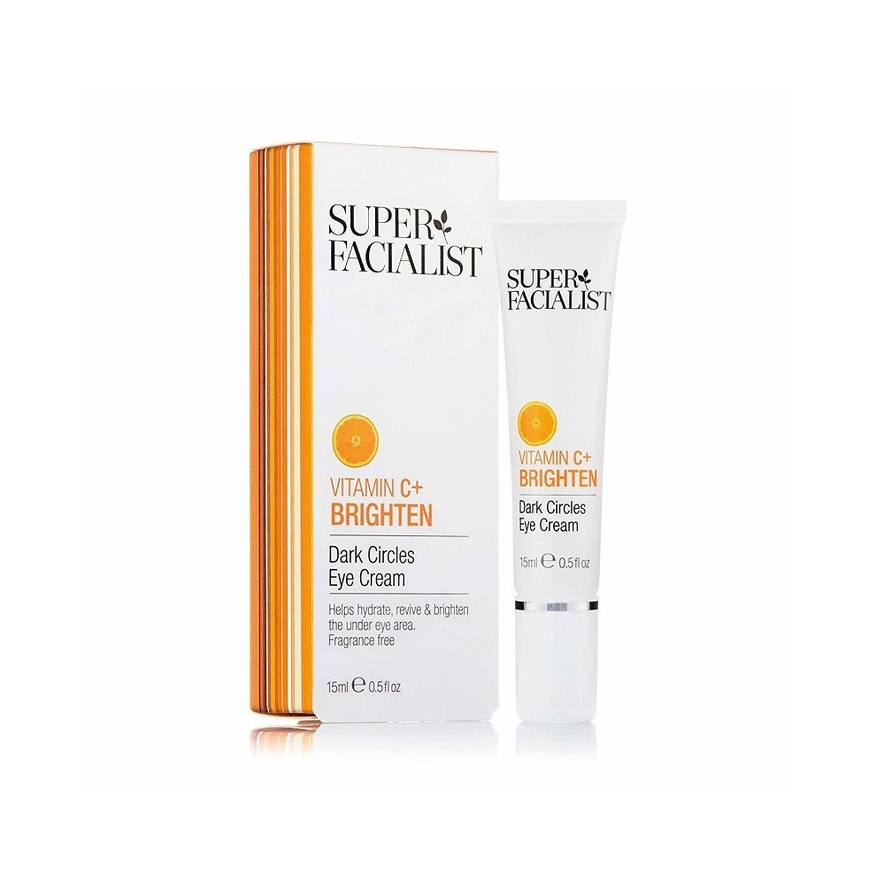 SUPER FACIALIST VITAMINE C+ SOIN CONTOUR DES YEUX CAFFEINE + PEPTIDE 15 ML