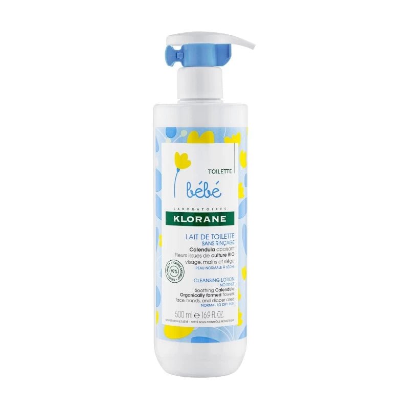 Klorane Bébé Lait Toilette Calendula Douceur Absolue Dès Naissance 500 ml