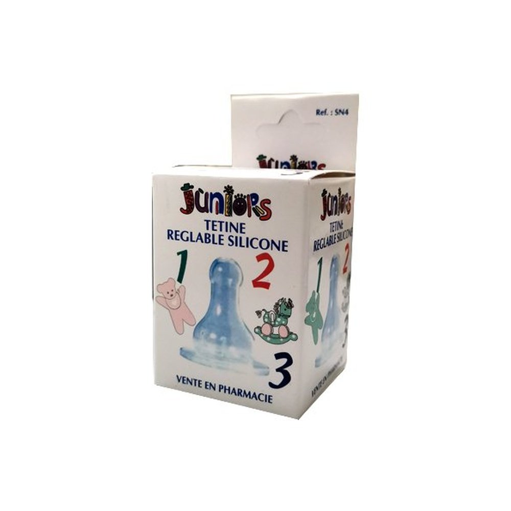 Juniors Tétine Réglable Silicone 1 2 3