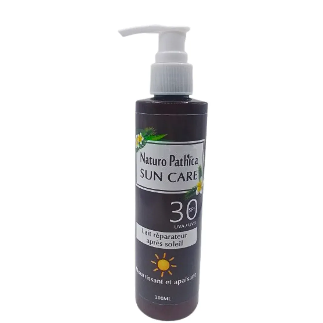 NATURO PATHICA – Lait Reparateur Apres Soleil SPF30 – 200ml