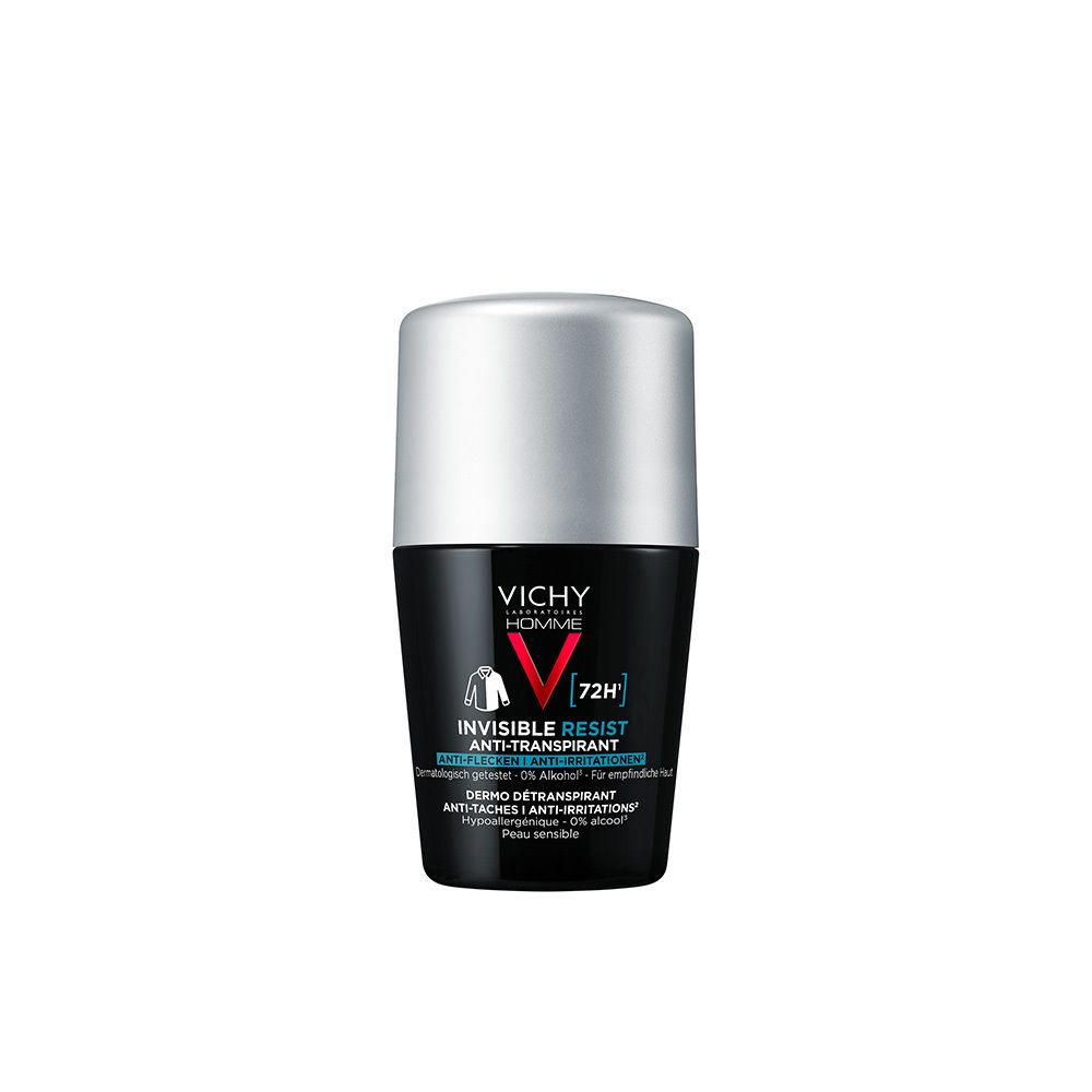 VICHY DEODORANT DETRANSPIRANT 72H INVISIBLE HOMME 50 ML