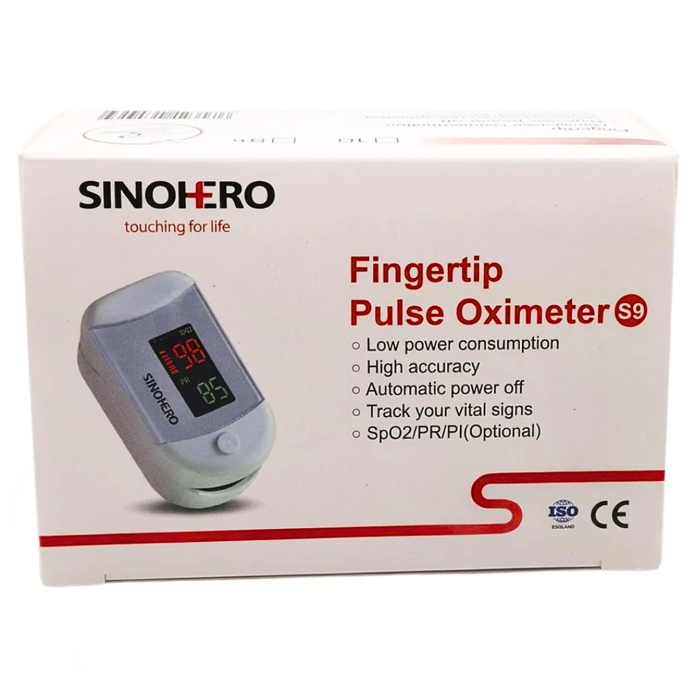 Sinohero Oximeter Fingertip Pulse S9