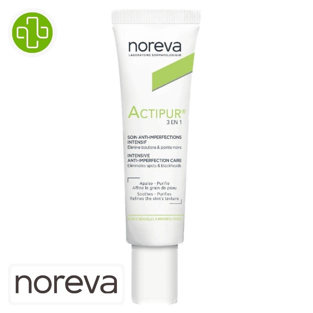 Noreva Actipur 3en1 Soin Intensif anti-Imperfections 30 ml
