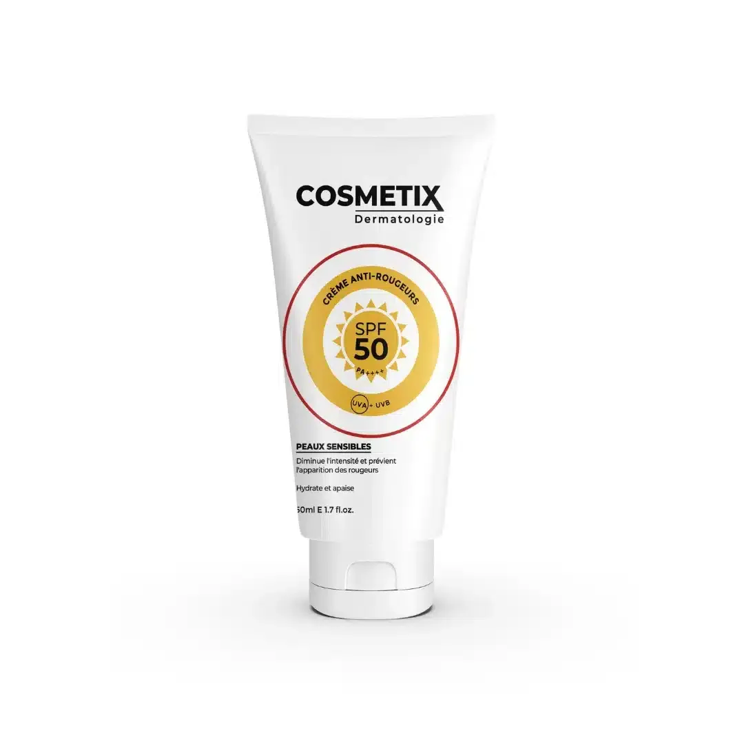 COSMETIX – Soin 2en1 Creme Anti-Rougeurs SPF50 – 50ml