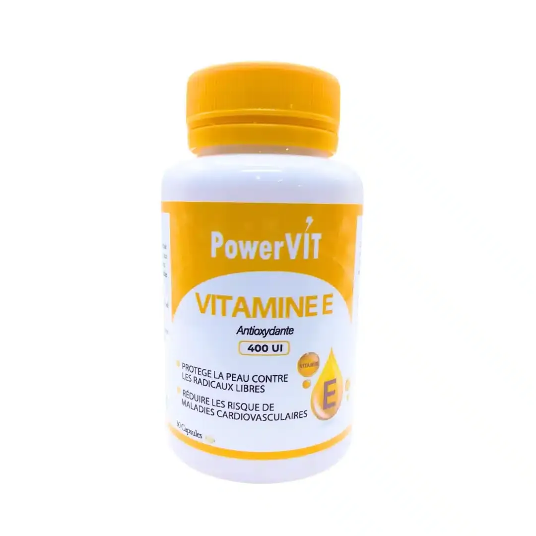 POWERVIT Vitamine E 400UI 30 Capsules
