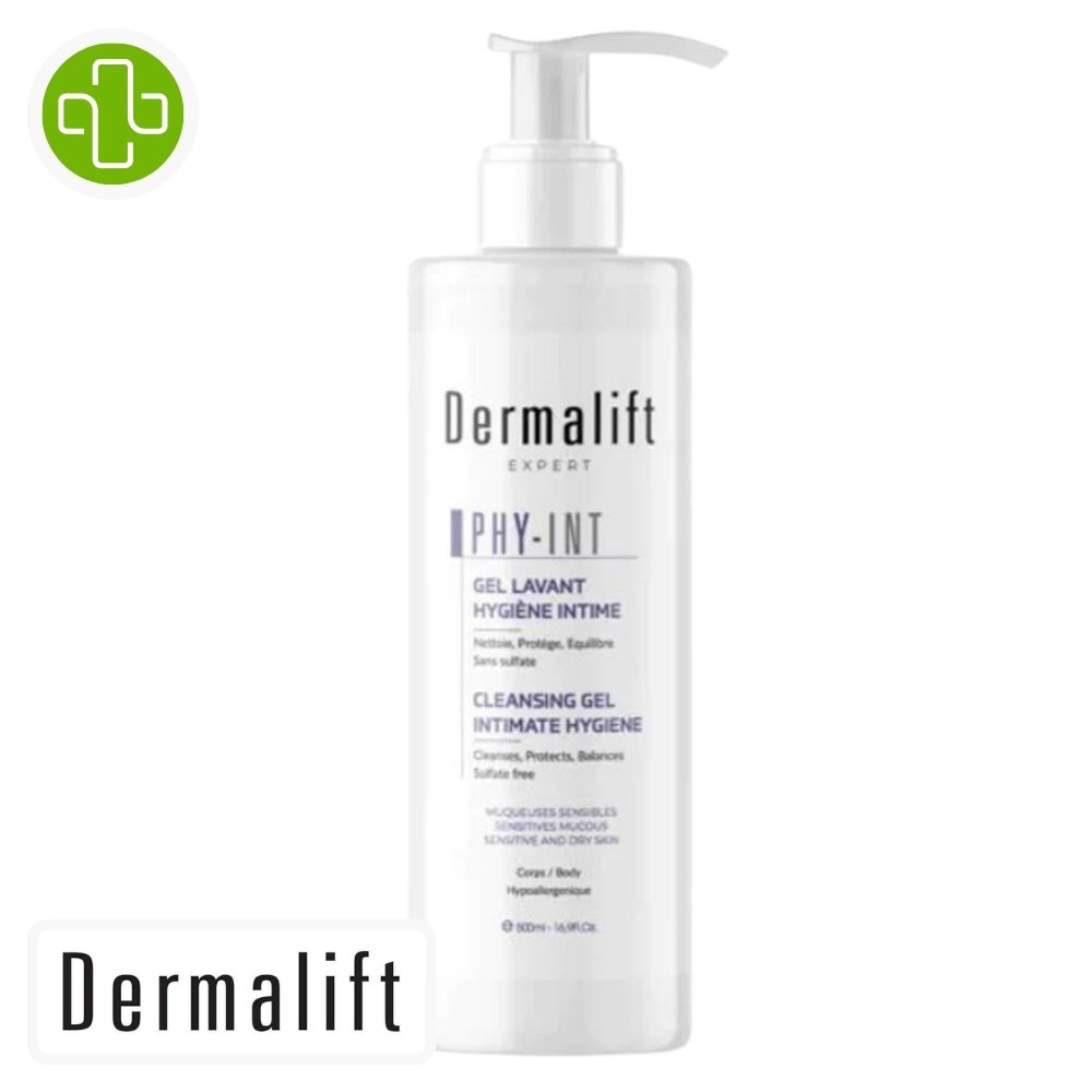 Dermalift Phy-Int Gel Lavant Hygiène Intime 200 ml