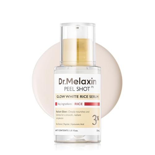 DR MELAXIN PEEL SHOT GLOW WHITE RICE SERUM 30 ML