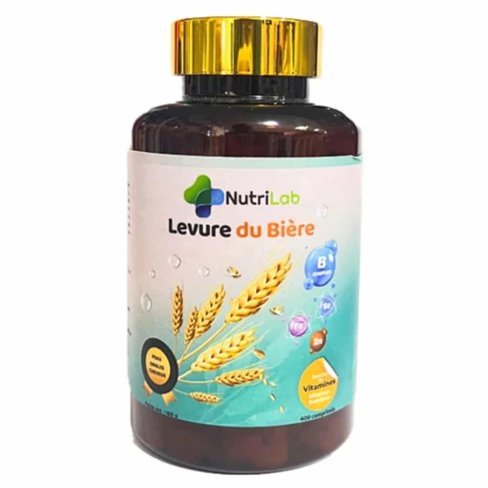 NUTRILAB Levure de Bière 400 Comprimés