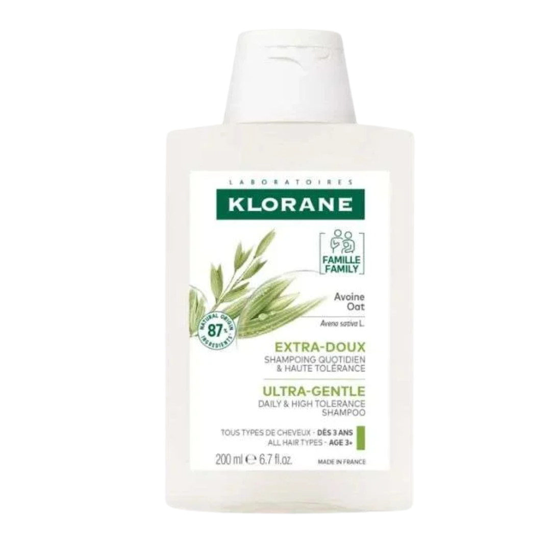 Klorane Shampoing Avoine Extra Doux 200ml