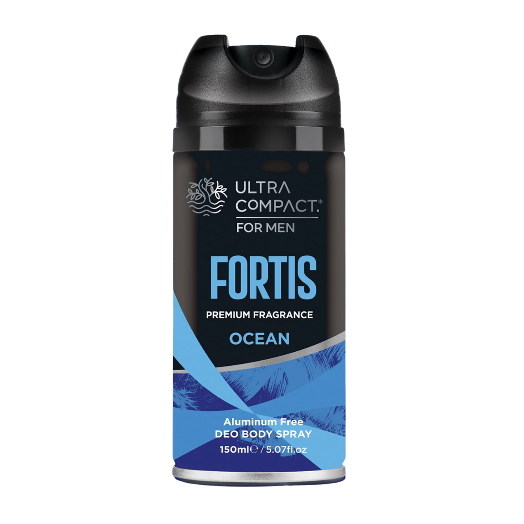 Ultra Compact Deodorant Men Fortis Spray 150ml