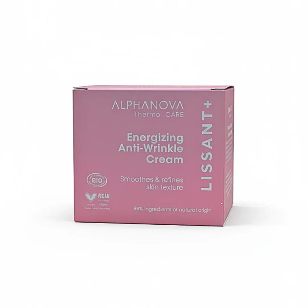 ALPHANOVA – Lissant+ Creme Anti-Rides Energisante – 50ml