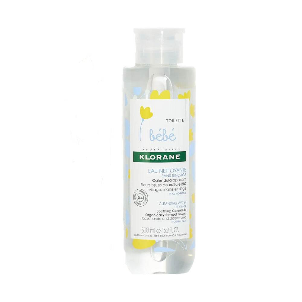 Klorane Bébé Eau Nettoyante Au Calendula 500 ml
