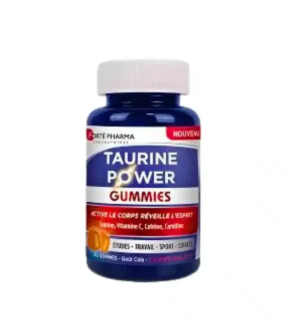 FORTE PHARMA – Taurine Power Gummies Gout Cola – 60gommes