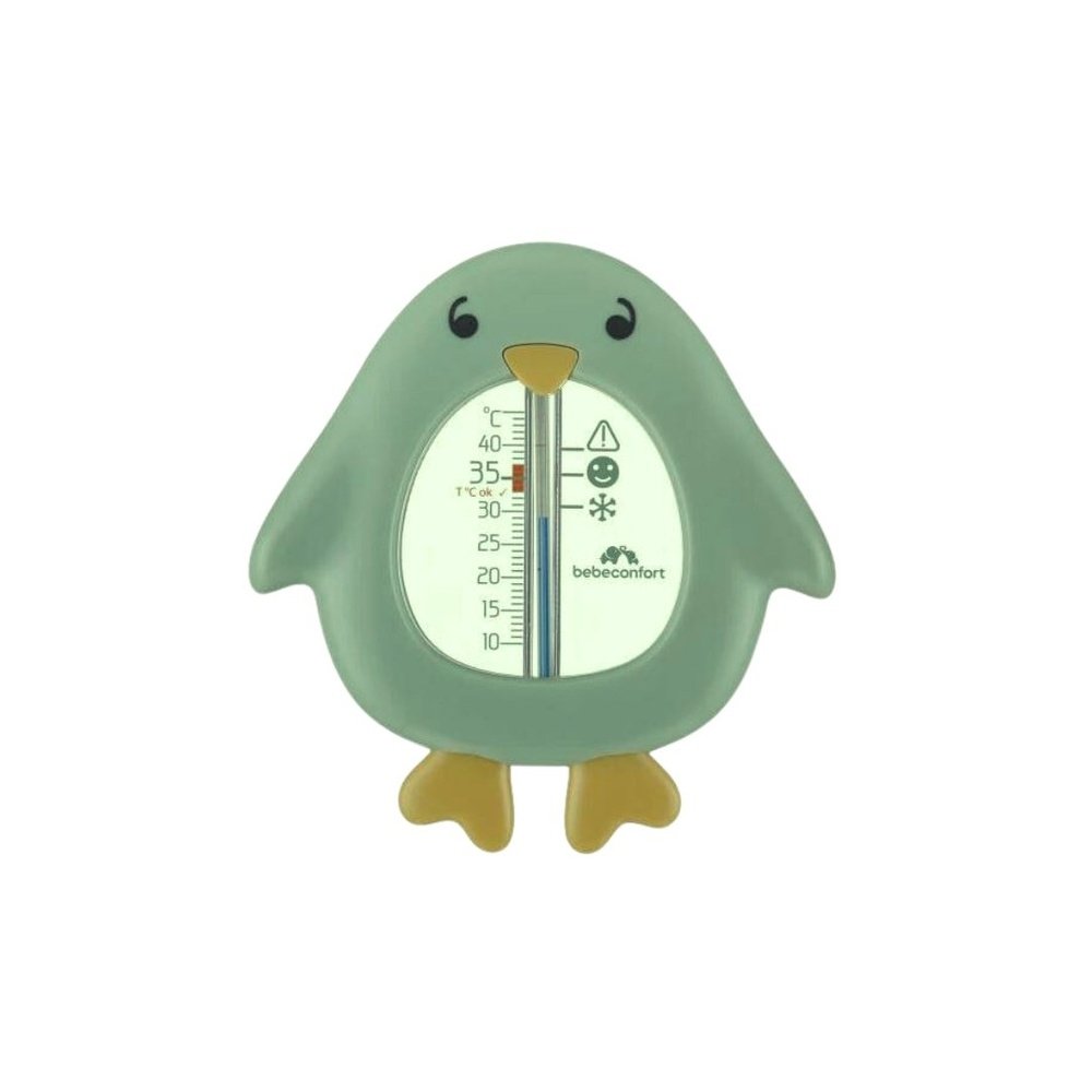 BEBE-CONFORT – Thermometre de Bain Pingou Vert +0m