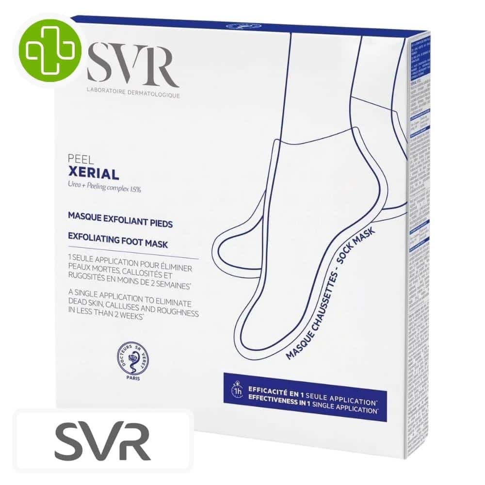 SVR Xerial Peel Masque Exfoliant Pieds