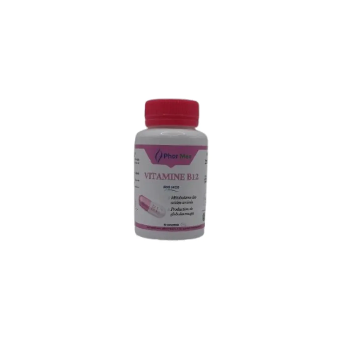 PHORMAX Vitamine B12 60 Comprimés