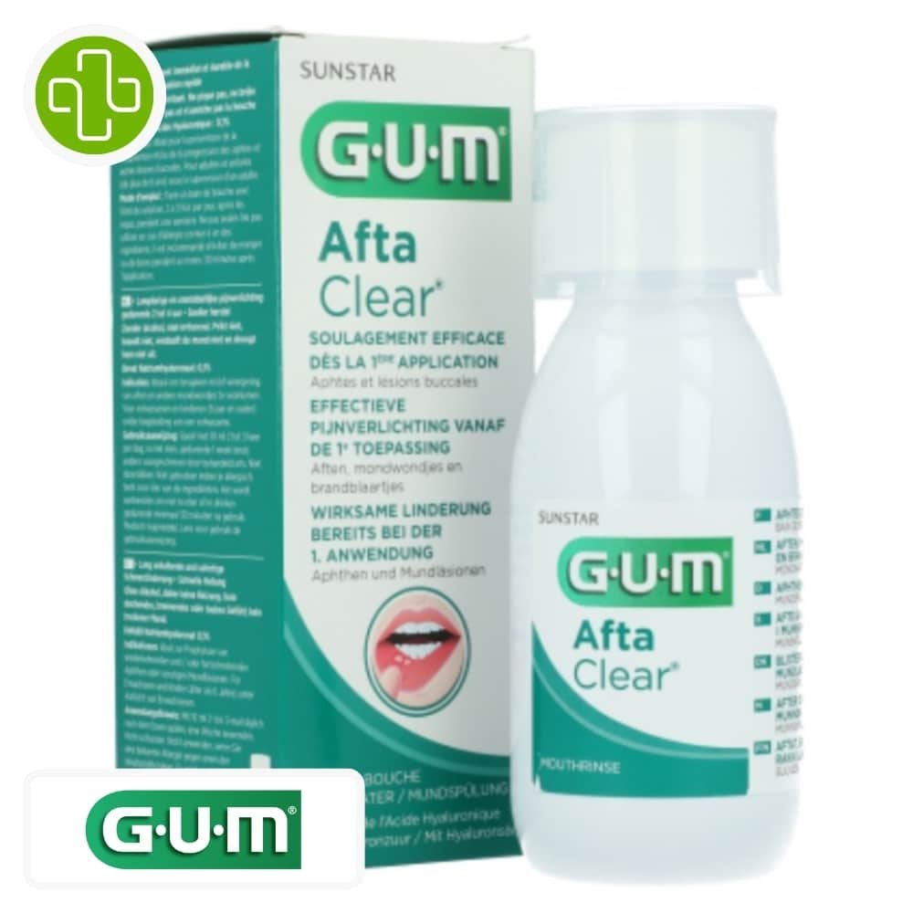 Gum Afta Clear Bain de Bouche 120 ml
