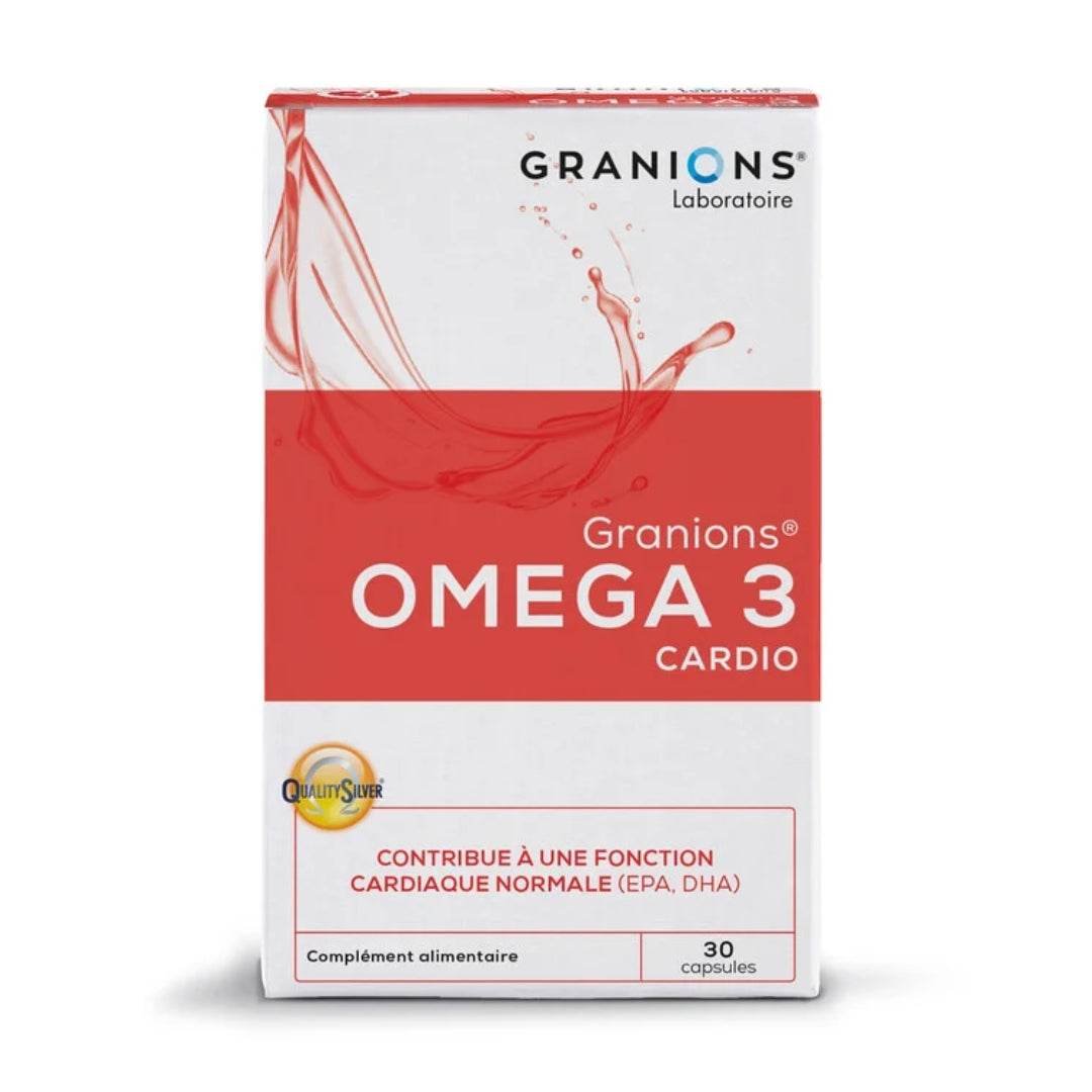 Granions Omega 3 Cardio Fonction Cardiaque 30 Gelules