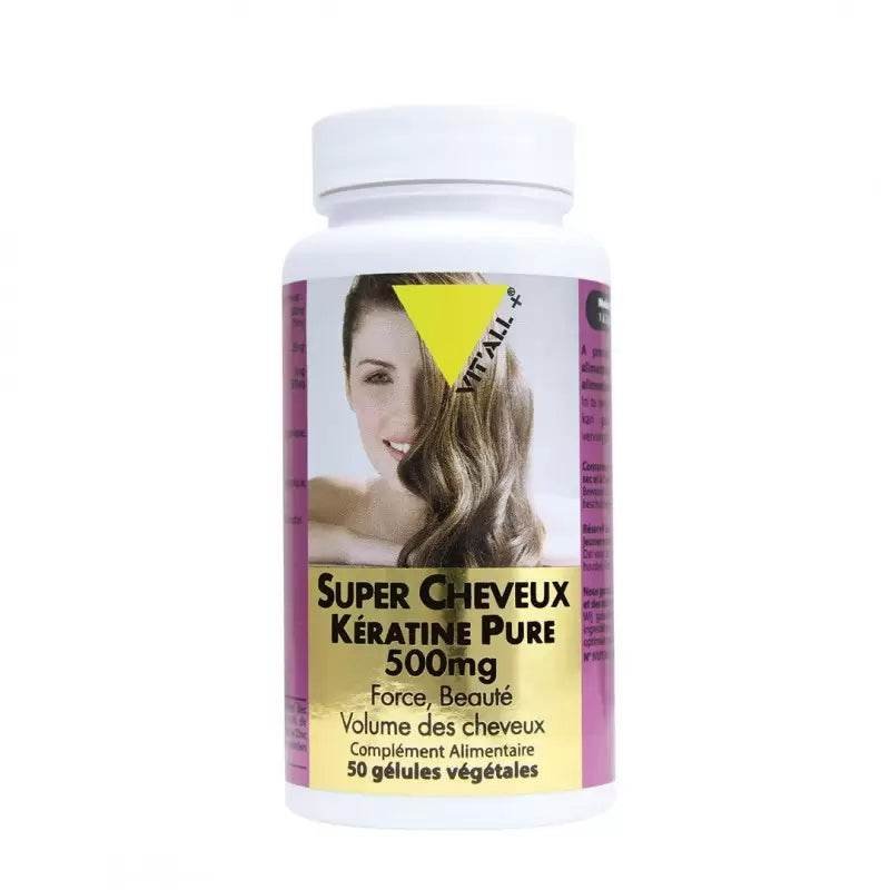 Vit'all+ Super Cheveux Kératine Pure 500 mg