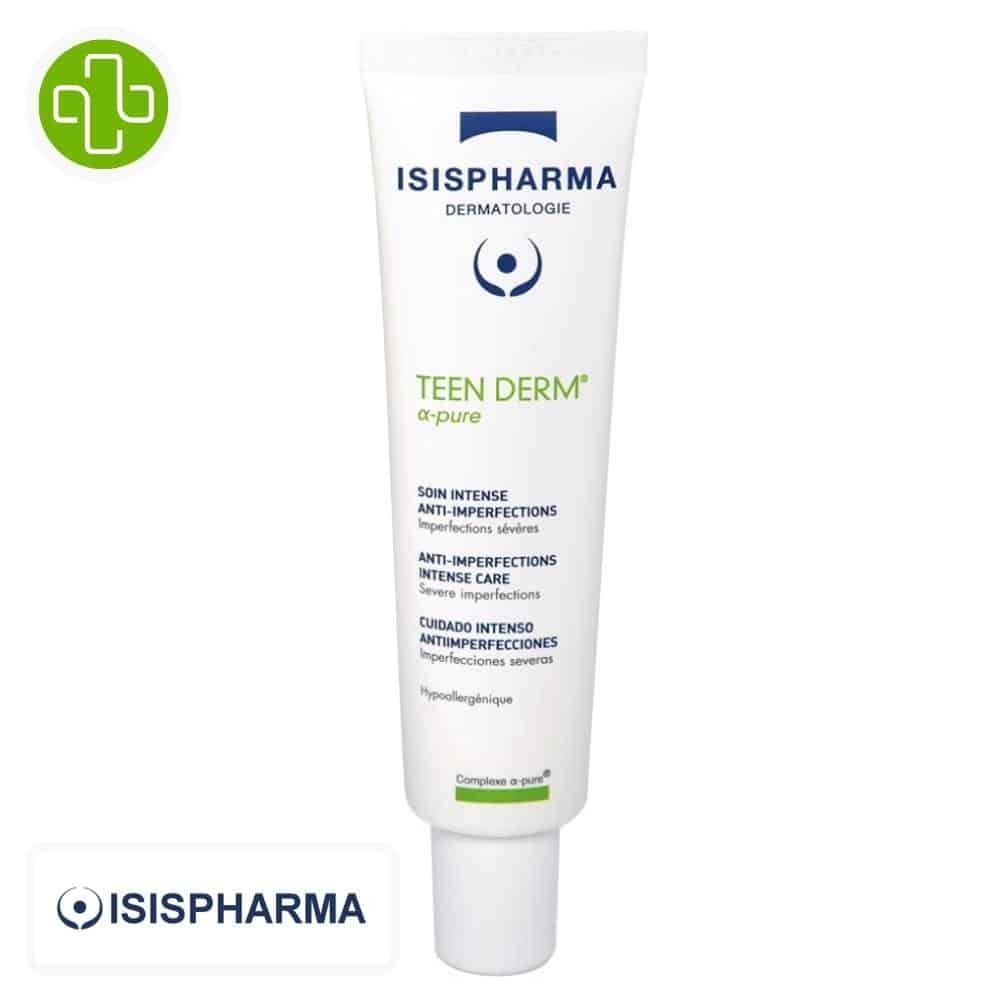 Isispharma Teen Derm Alpha α-Pure Soin Intense Anti-Imperfections 30ml