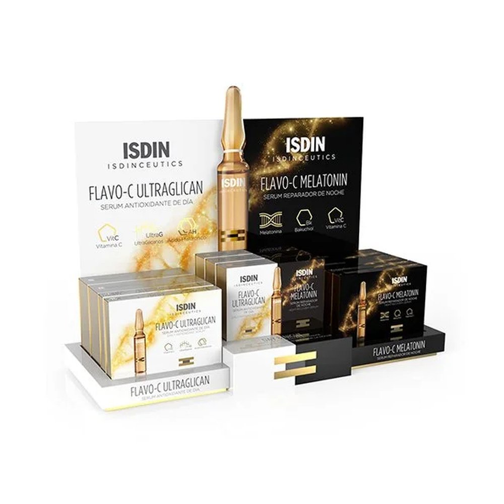 ISDIN – Flavo-C Serum Jour et Nuit 24h 10+10amp