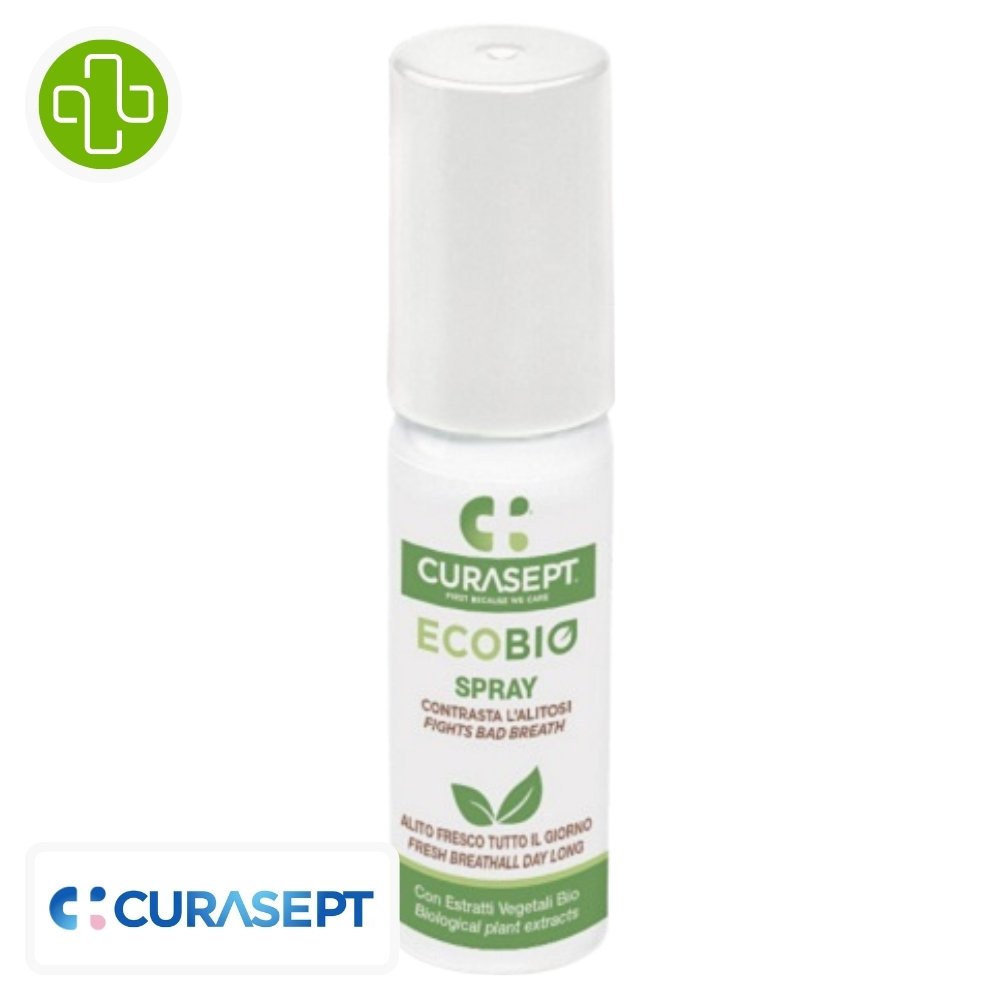 Curasept Spray haleine fraiche bio EcoBio 20mL