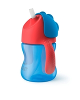 Philips Avent Tasse à paille 200 ml bleue SCF796/01