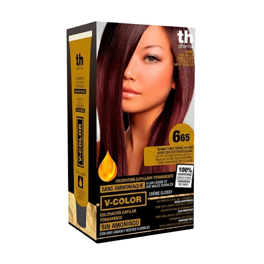 TH-PHARMA – Color N? 6.65 Blond Fonce Rouge Acajou