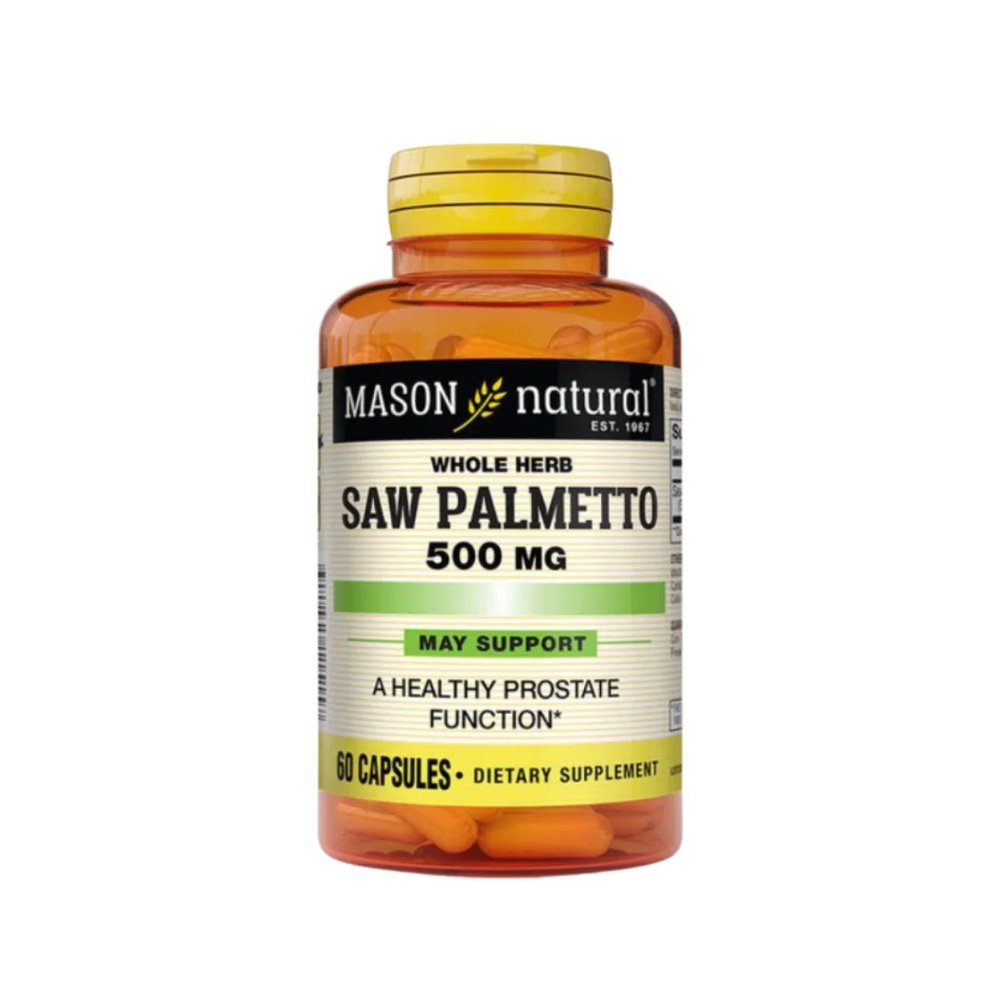 Mason Natural Saw Palmetto 500mg