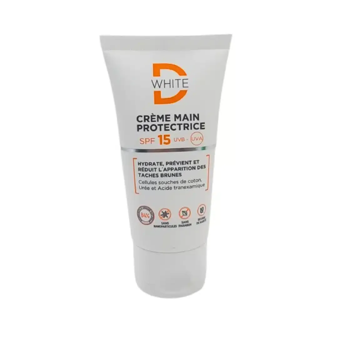 DERMALLIANCE – D-White Creme Main Protectrice SPF15 – 50ml