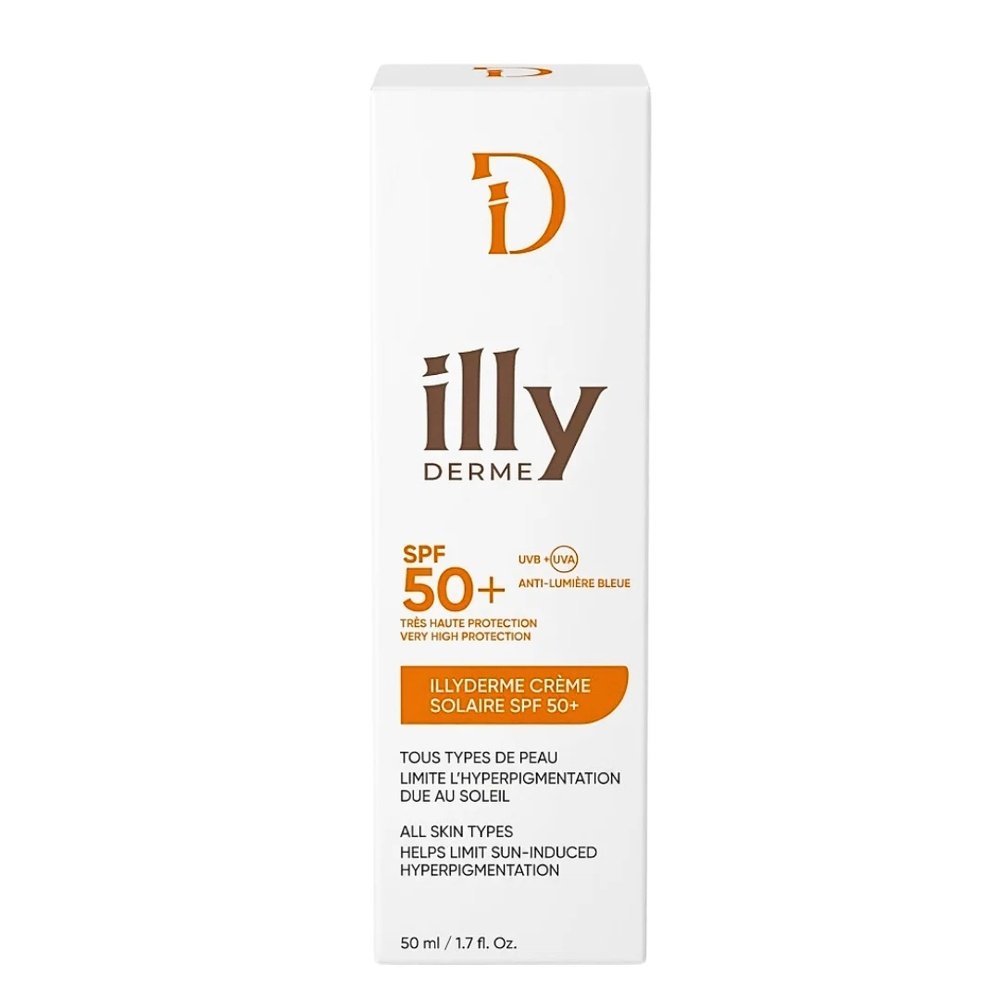 ILLYDERME – Ecran Solaire Spf50+ – 50ml