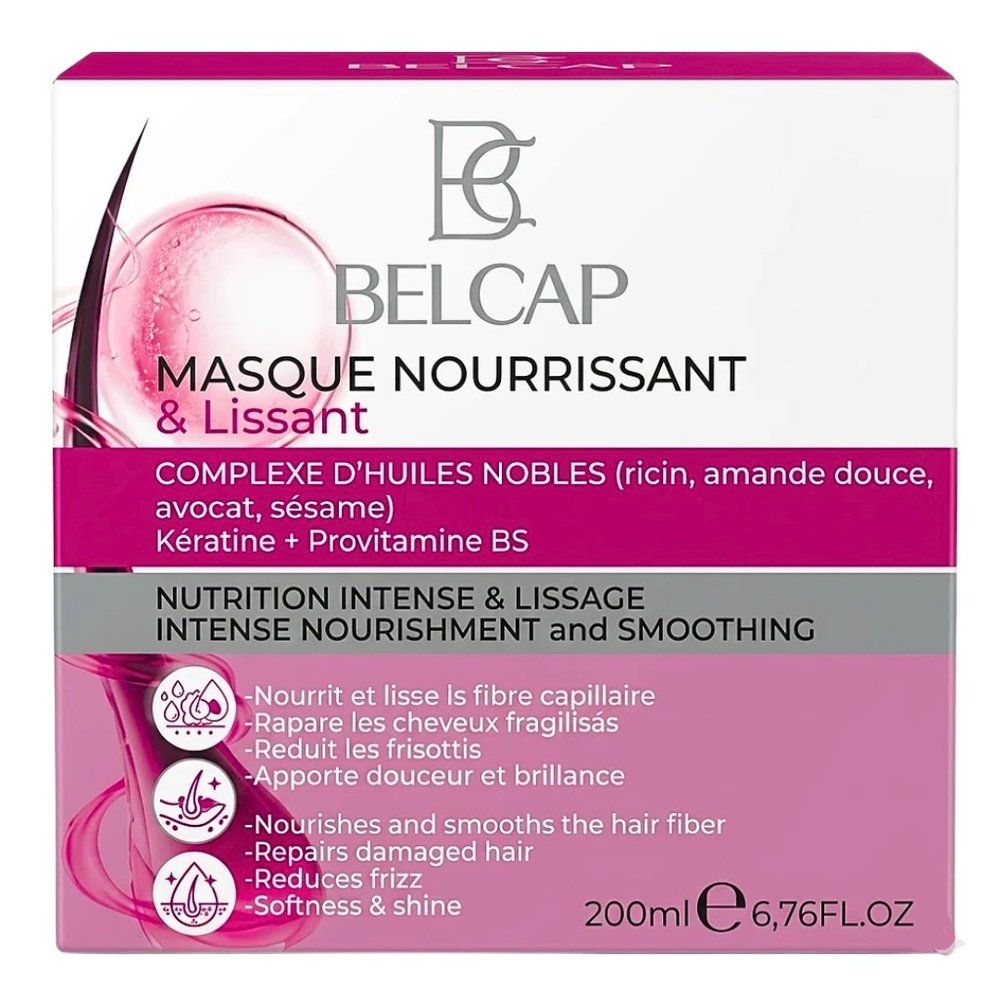 BELCAP Masque Nourrissant Lissant 200ml