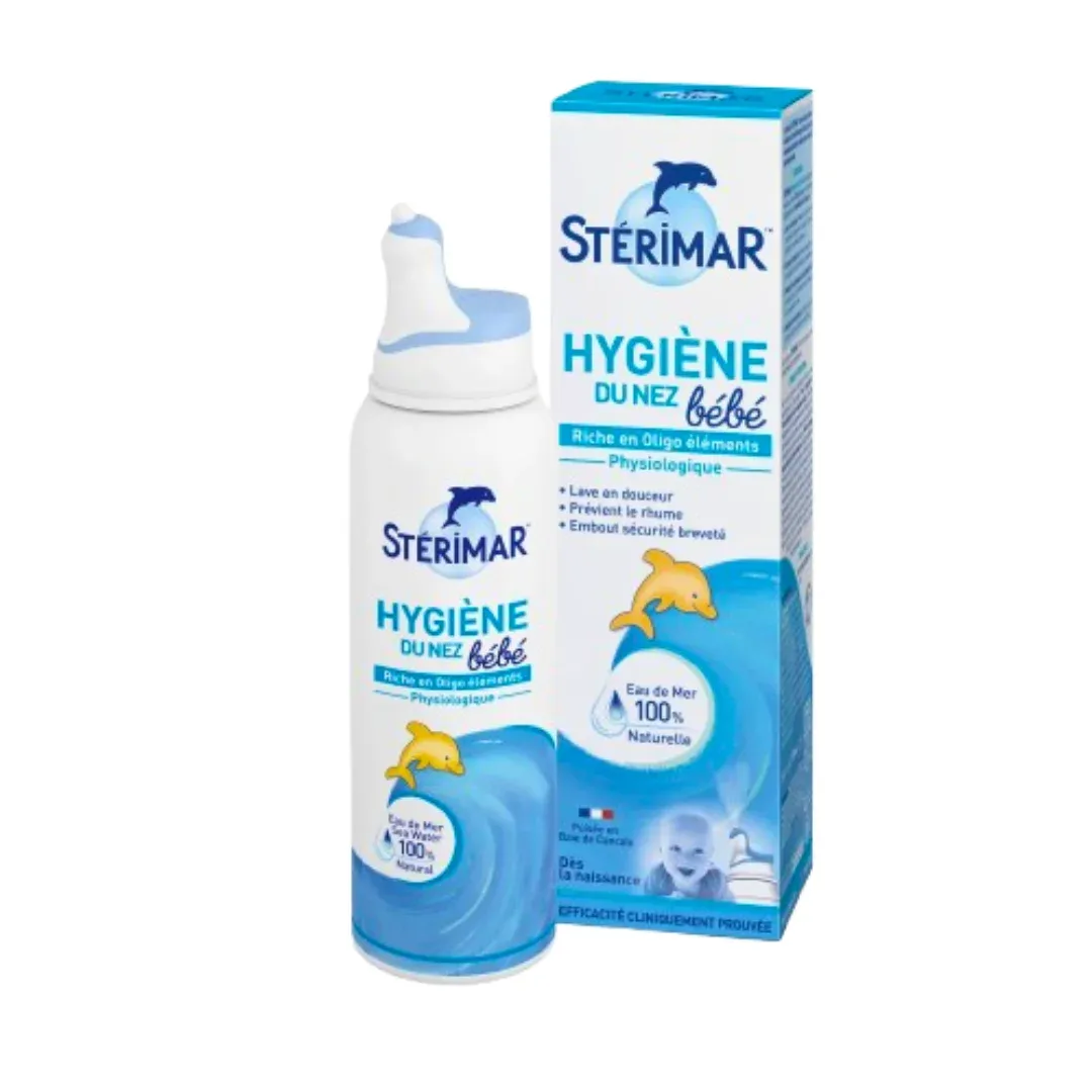 STERIMAR – Spray Nasal Bebe Hygiene du Nez Eau de Mer Microdiffusee – 100ml