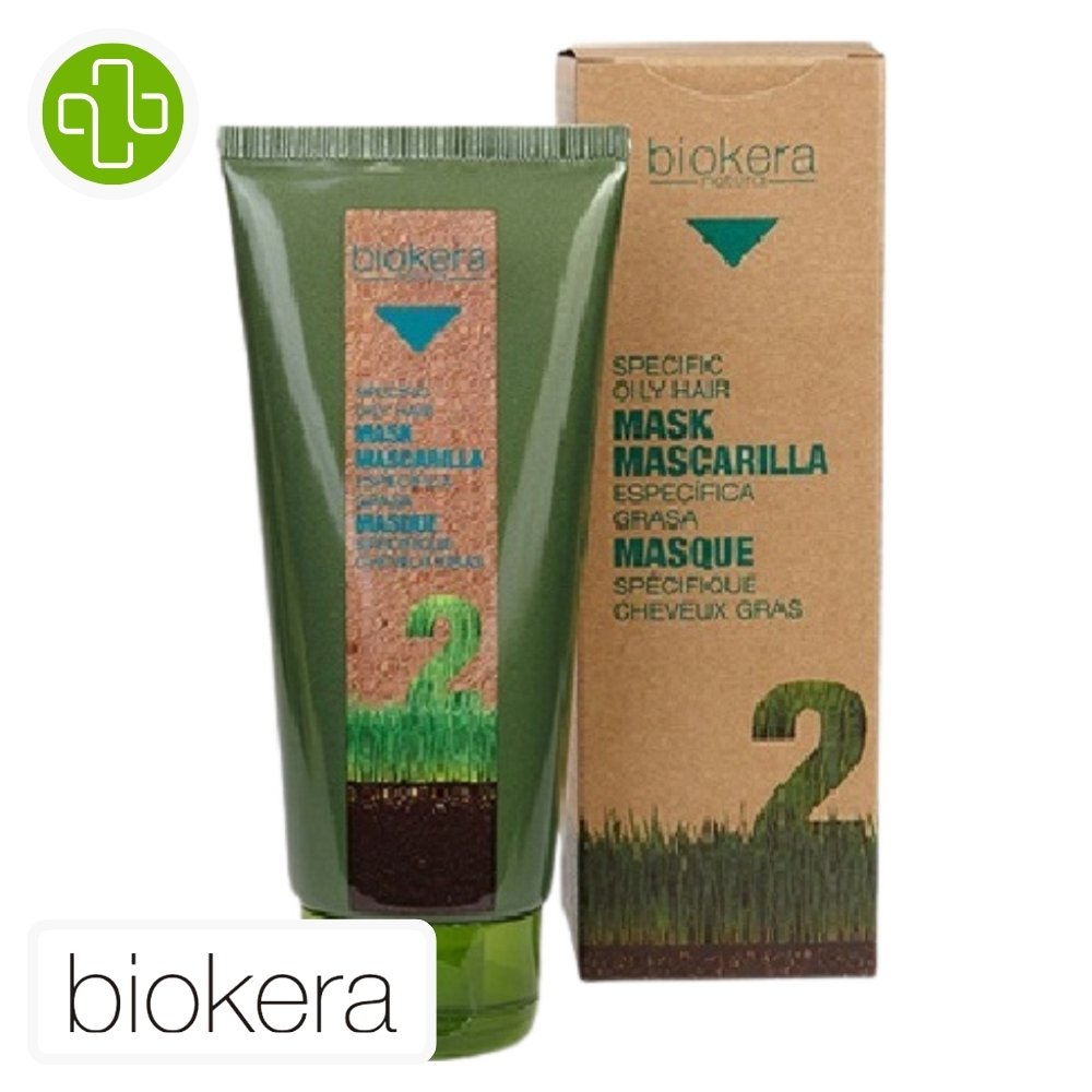 Biokera Masque Cheveux Gras 200ml