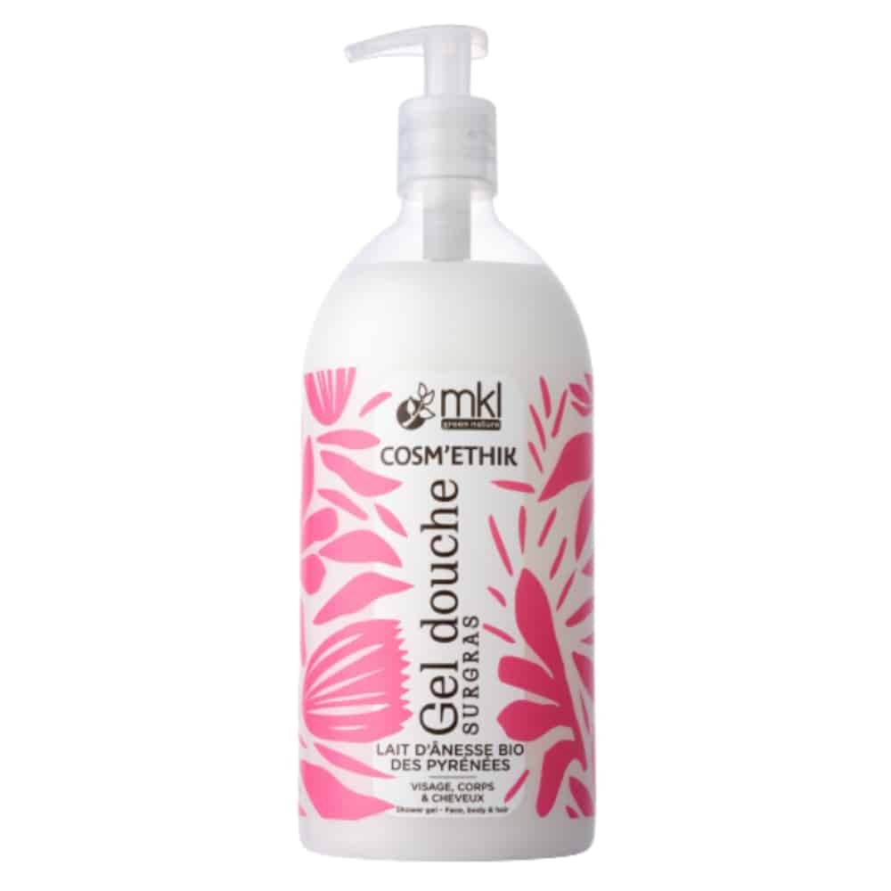 MKL Cosm'ethik Gel Douche Lait D'anesse Bio 1L