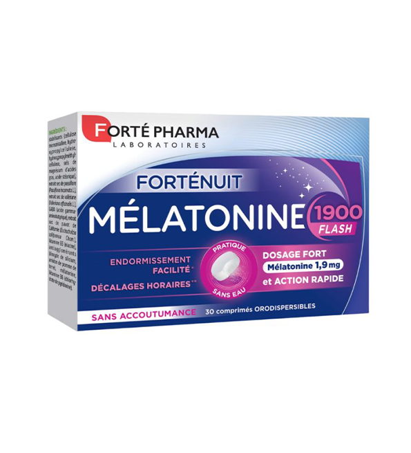 Forté Pharma Mélatonine 1900 Flash 30 CPS