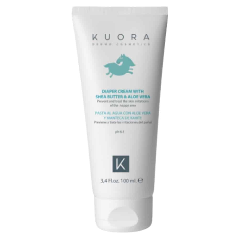 KUORA – Diaper Cream With Shea Butter et Aloe Vera – 100ml