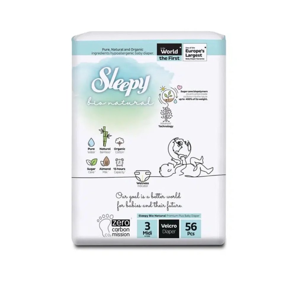 SLEEPY – Bio Natural Culottestaille 3 Midi 4-9kg