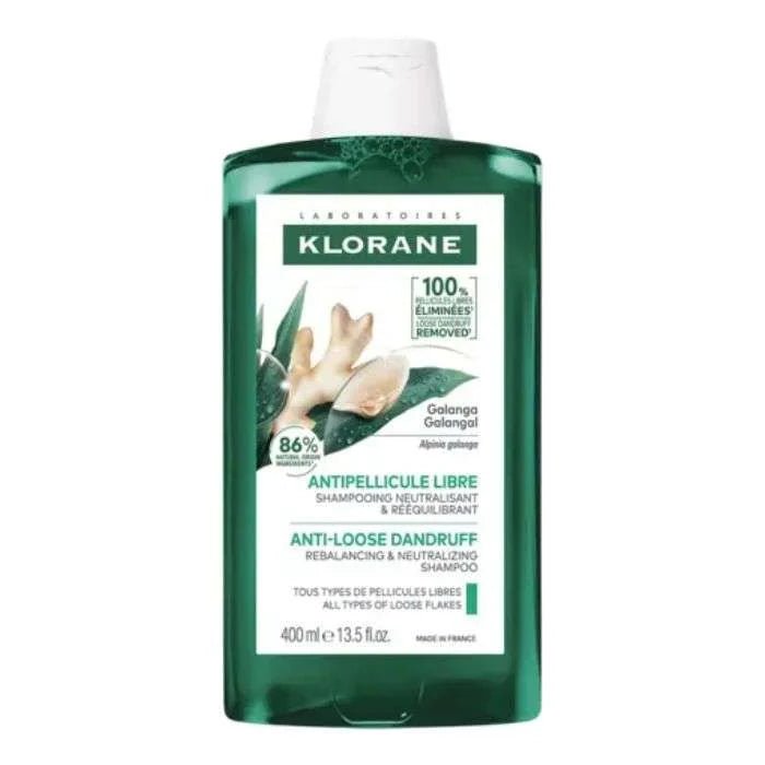 KLORANE SHAMPOOING ANTIPELLICULE LIBRE NEUTRALISANT ET REEQUILIBRANT 400ML